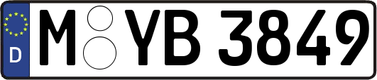 M-YB3849