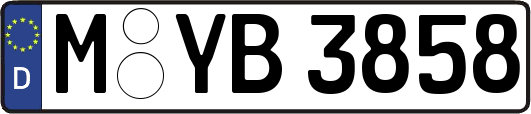 M-YB3858