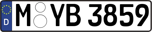 M-YB3859
