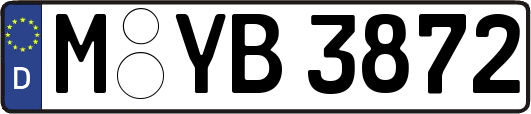 M-YB3872
