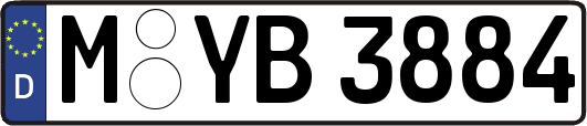 M-YB3884