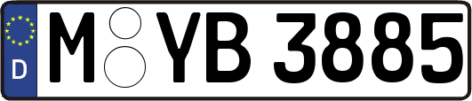 M-YB3885