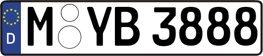 M-YB3888