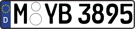 M-YB3895