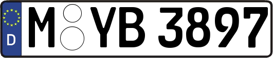 M-YB3897