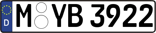 M-YB3922