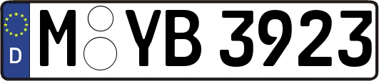 M-YB3923