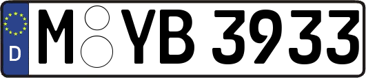 M-YB3933