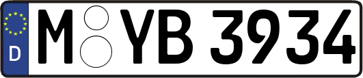 M-YB3934