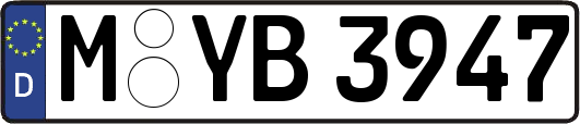 M-YB3947