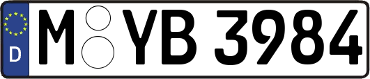 M-YB3984