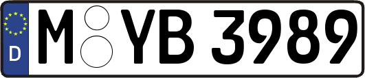 M-YB3989
