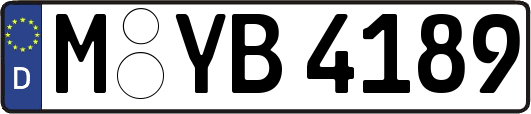 M-YB4189