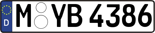 M-YB4386