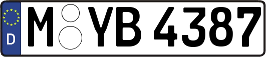 M-YB4387