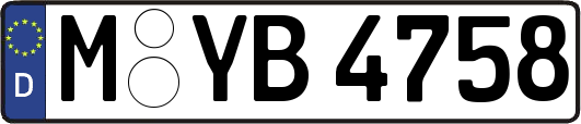 M-YB4758