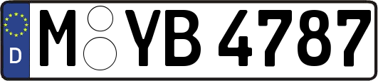 M-YB4787