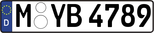 M-YB4789