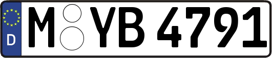 M-YB4791