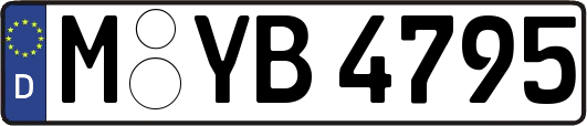 M-YB4795