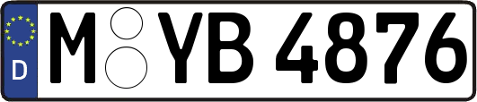 M-YB4876