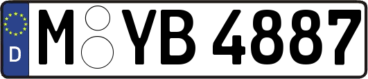 M-YB4887