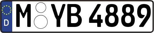 M-YB4889