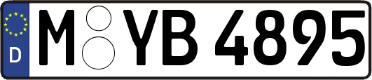 M-YB4895