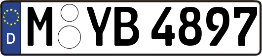 M-YB4897