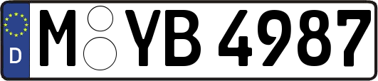 M-YB4987