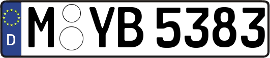 M-YB5383