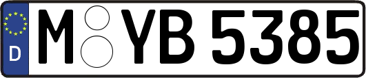 M-YB5385