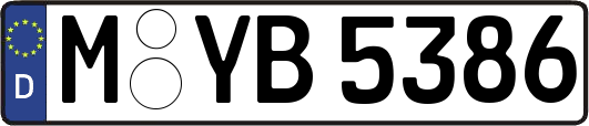 M-YB5386