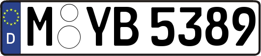 M-YB5389