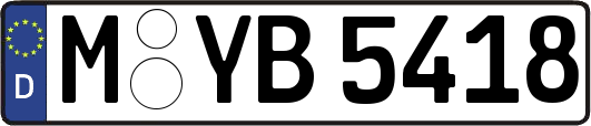 M-YB5418