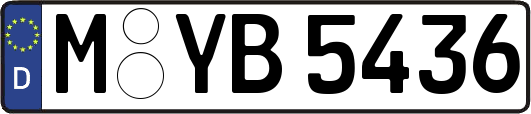 M-YB5436