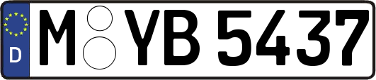 M-YB5437