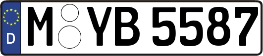 M-YB5587