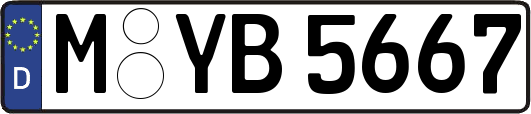 M-YB5667