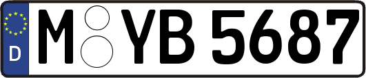 M-YB5687