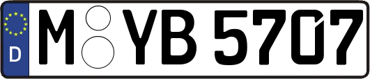 M-YB5707