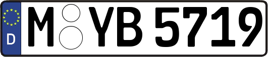 M-YB5719