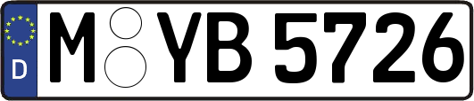 M-YB5726