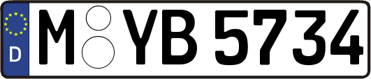 M-YB5734