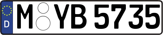 M-YB5735
