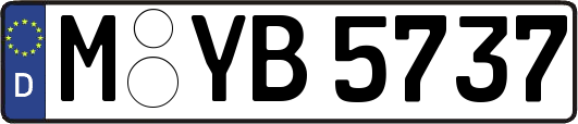 M-YB5737