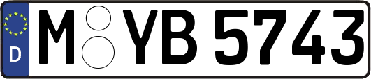 M-YB5743
