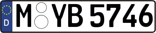 M-YB5746