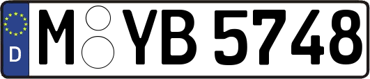 M-YB5748