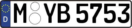 M-YB5753